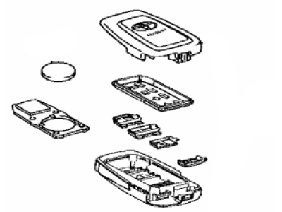 Toyota 8990H-0R030 Transmitter Sub-Assembly