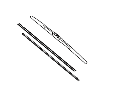 Toyota Yaris Wiper Blade - 85222-0D180