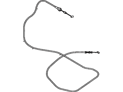 Toyota MR2 Spyder Accelerator Cable - 78180-17370