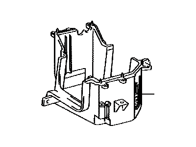 Toyota 88521-17040 Case, Cooler Unit