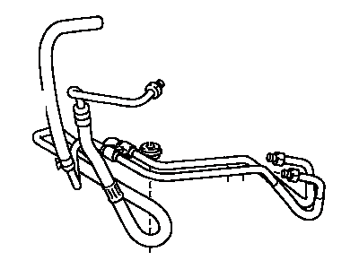 Toyota 44410-17060 Tube Assy, Pressure Feed