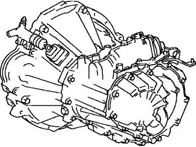 Toyota 30300-17180 Transaxle Assy, Manual