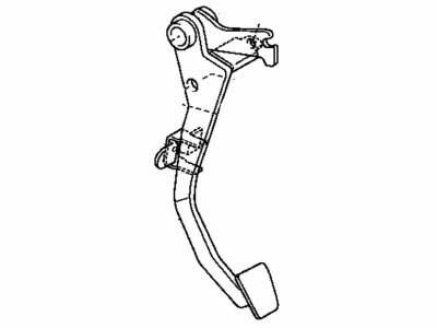 2002 Toyota MR2 Spyder Clutch Pedal - 31301-17100