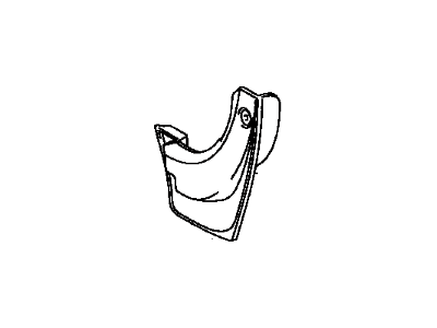 2002 Toyota MR2 Spyder Mud Flaps - 76626-17050-G1