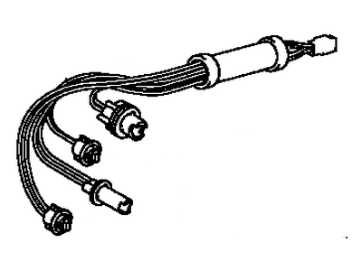 Toyota 81555-17150 Cord, Rear Combination