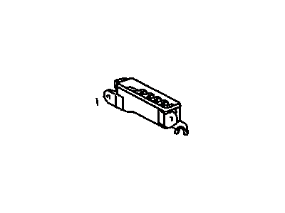 Toyota 82741-17010 Block, Engine Room Relay