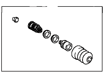 Toyota 04313-17040 Cylinder Kit, Clutch Release