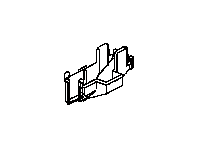 Toyota 82663-17030 Cover, Relay Block, Lower