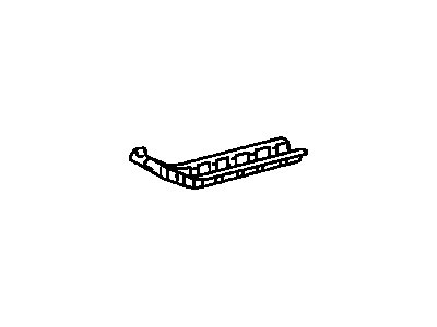 Toyota 57054-17010 Reinforcement, Front Side Member, LH