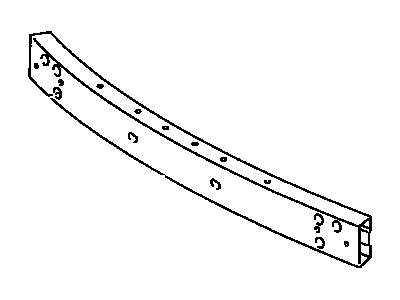 Toyota 52021-17050 Reinforcement Sub-Assy, Front Bumper