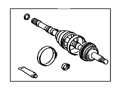 2000 Toyota MR2 Spyder CV Joint - 43460-19775