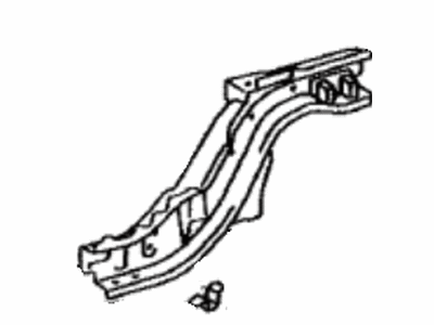 Toyota 57602-17100 Member Sub-Assy, Rear Floor Side, LH