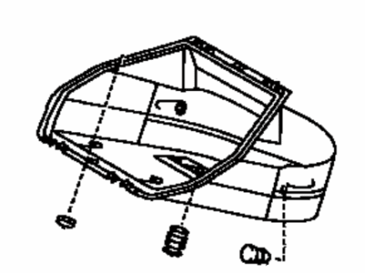 Toyota 75201-17010 Box Sub-Assembly, Tool