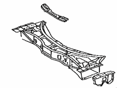 Toyota 55700-17160 Panel Sub-Assembly, COWL