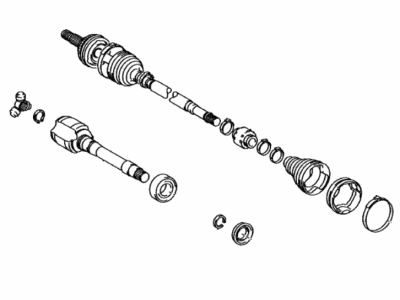 2021 Toyota Sienna Axle Shaft - 43410-08230