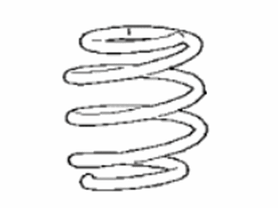 Toyota 48131-08220 SPRING, COIL, FR