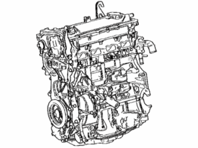 Toyota 19000-F0040 Engine Assy, Partial