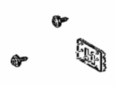 Toyota 75111-08080 Bracket, Fr License