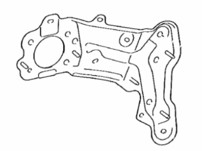 Toyota 55172-08020 Base, Brake Pedal Su