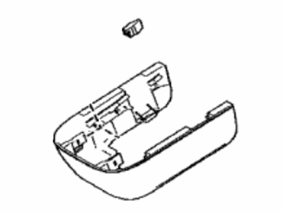 Toyota 87818-58050 Cover, Inner Rr View