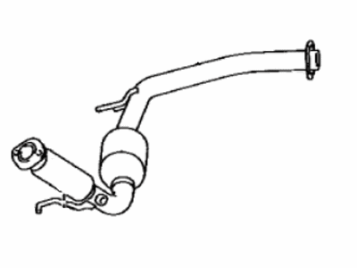 2022 Toyota Sienna Catalytic Converter - 17410-F0121