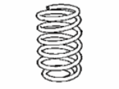 Toyota 48231-08100 Spring, Coil, Rr