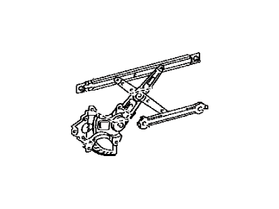 Toyota 69801-52070 Regulator Sub-Assy, Front Door Window, RH