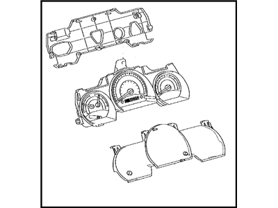 Toyota 83800-21390 Meter Assy, Combination