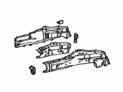 Toyota 57101-21905 Member Sub-Assy, Front Side, RH