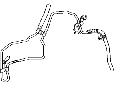 Toyota 44406-21110 Tube Sub-Assy, Return