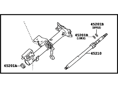 2006 Scion tC Steering Column - 45250-21110