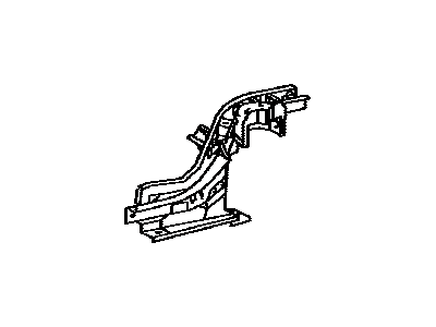 Toyota 57602-21909 Member Sub-Assy, Rear Floor Side, LH