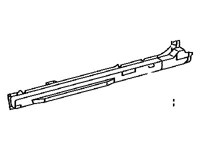 Toyota 61404-21020 Reinforce Sub-Assy, Rocker, Outer LH