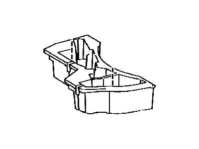 Toyota 64997-21020 Box, Deck Floor, LH