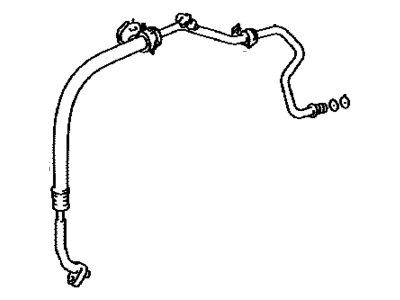 Toyota 88704-21230 Hose, Cooler Refrigerant Suction