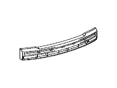 Toyota 52615-21020 Absorber, Rear Bumper Energy