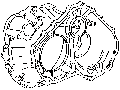 Toyota 35105-44011 Housing, Transaxle