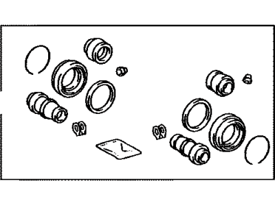 Toyota 04479-21041 Cylinder Kit, Rear Dis