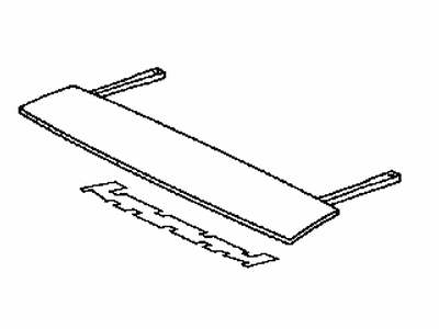 Toyota 63201-21080 Glass Sub-Assy, Sliding Roof