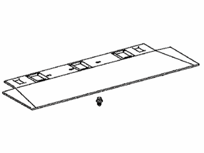 Toyota 58401-21051-C0 Board Sub-Assembly, Deck