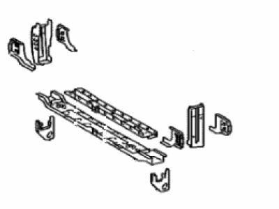 Toyota 57104-21040 Member Sub-Assy, Front Cross