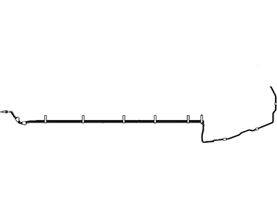 Toyota 77251-21160 Tube, Fuel Main