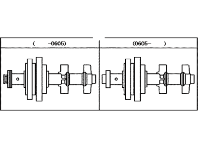 Toyota 13601-28010 BALANCESHAFT Sub-Assembly