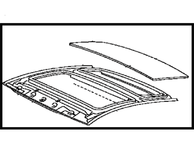 Toyota 63203-21063 Housing Sub-Assy, Sliding Roof