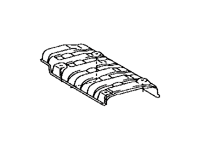 Toyota 58327-21050 Insulator, Main Muffler Heat