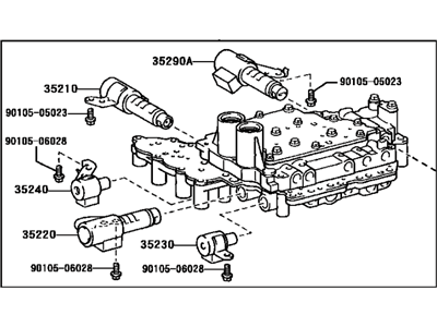 Scion Valve Body - 35410-48011