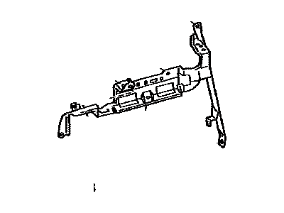 Toyota 55306-21030 Brace Sub-Assy, Instrument Panel To Cowl