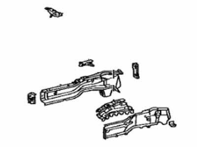 Toyota 57102-21904 Member Sub-Assy, Front Side, LH