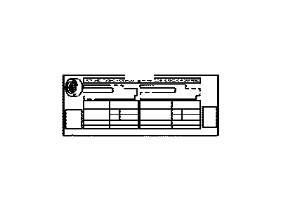 Toyota 42661-21180 Label, Tire Pressure Information