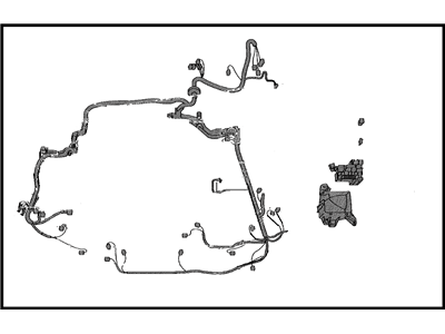 Toyota 82111-21640 Wire, Engine Room Main